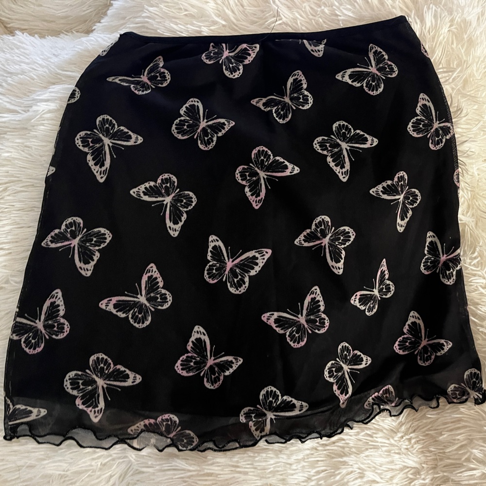 Black Butterfly skirt